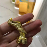 ماکت کفش طلا فلزی