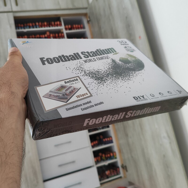 پازل سه بعدی استادیوم لیورپول