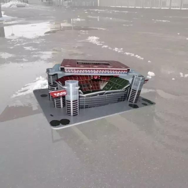 ماکت 3 بعدی استادیوم جوزپه آتزا