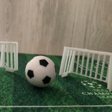 اپک تزیینات کیک تم فوتبالی با دروازه