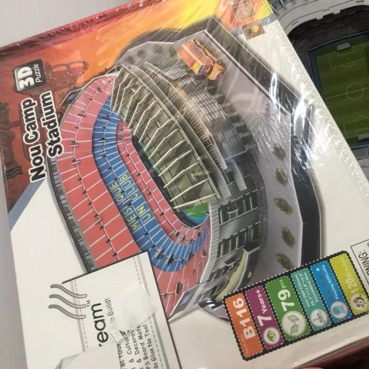 پازل 3 بعدی استادیوم نیوکمپ