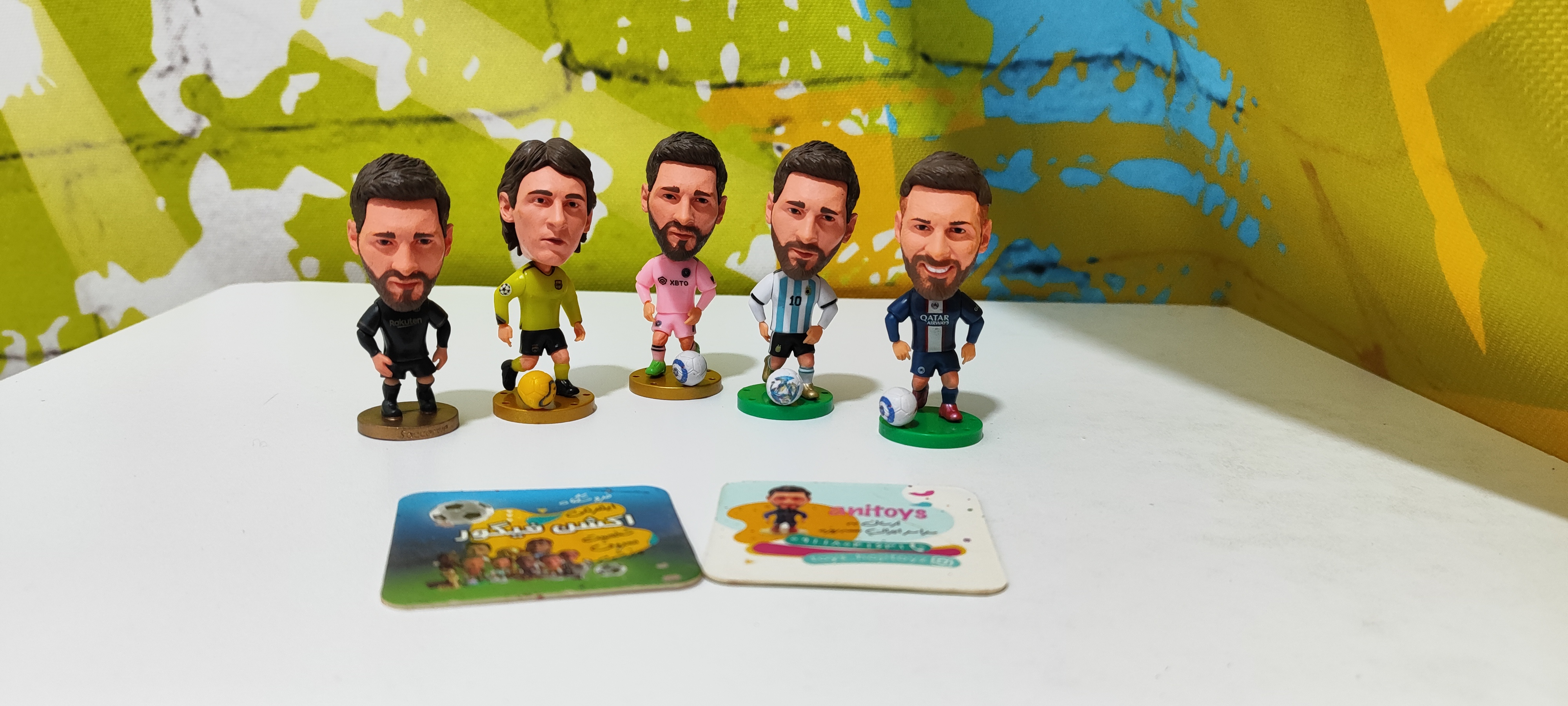 پک اکشن فیگور لیونل مسی