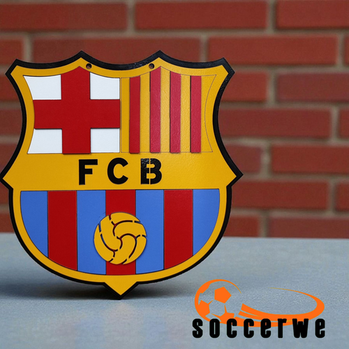 لوگو بارسلونا سهبعدی
