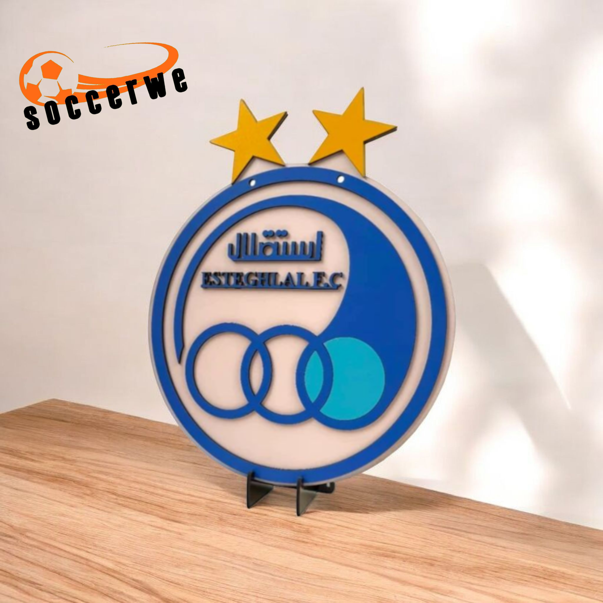 آرم و لگو چوبی استقلال