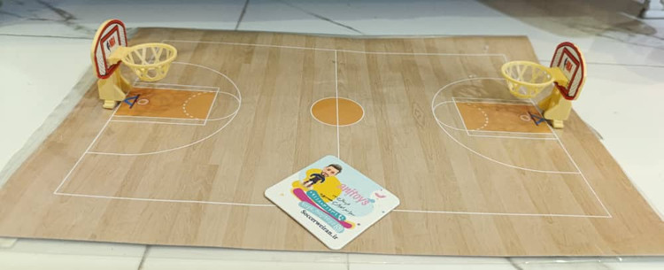 ماکت زمین بسکتبال