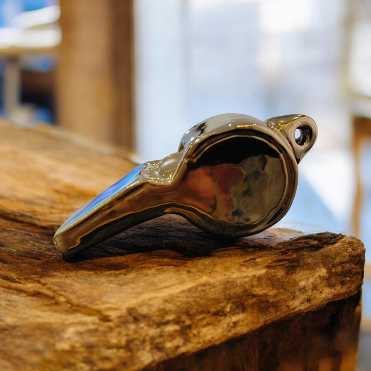 تندیس ورزشی سوت داوری طلایی فوتبال