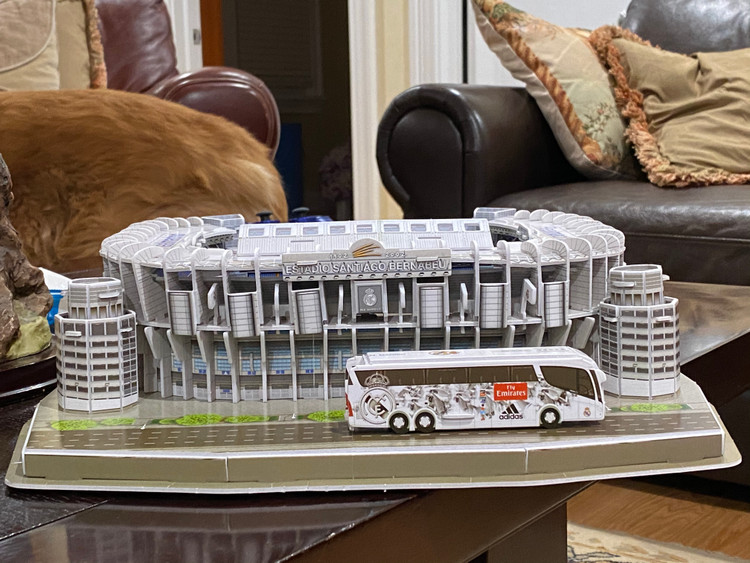 پازل استادیوم رئال مادرید پازل