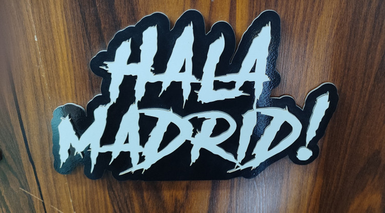 استند آویزی شعار تیم رئال مادرید (زنده باد مادرید)